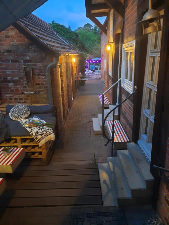 Altstadtcafe Und Pension Havelberg Bagian luar foto